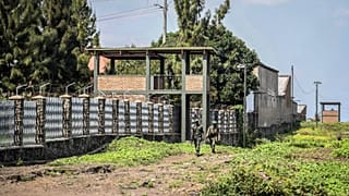 Goma, fronteira da República Democrática do Congo com o Ruanda