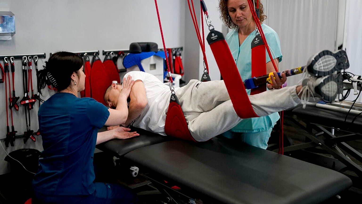 Végtagpótlás egy kijevi klinikán