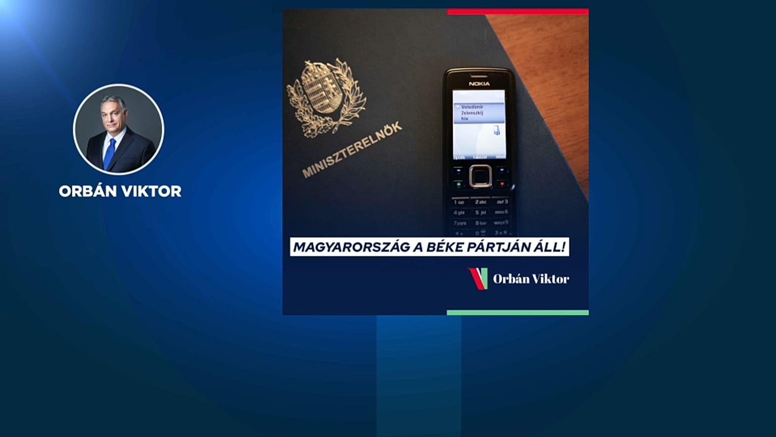 Conversazione telefonica tra primo ministro ungherese Orbán e il presidente ucraino Zelensky
