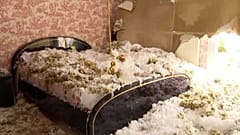 In der Gironde kam der Hagel durch die Decke. 