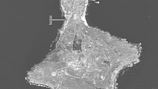 Latest satellite image of Snake Island in the Black Sea