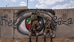 صورة من برنامج التدريب العسكري "غزة المصغرة"