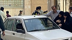 صحنه ترور حسن صیادخدایی در مقابل منزلش
