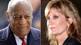 Judy Huth (solda) ünlü aktör Bill Cosby'ye karşı açtığı cinsel taciz davasını kazandı
