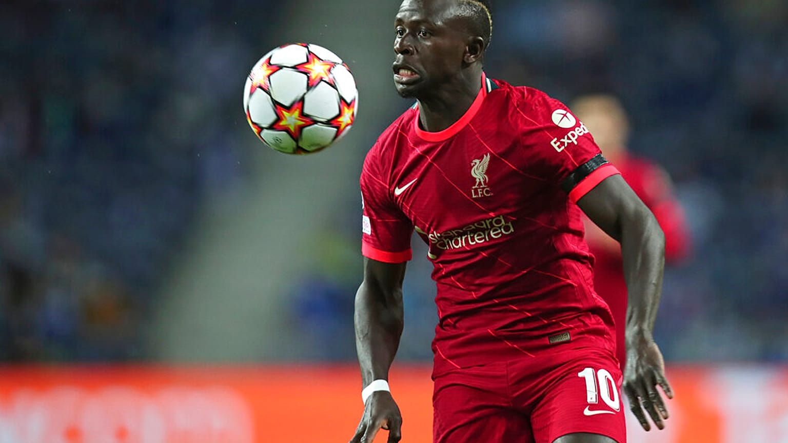 Sadio Mané a Liverpool mezében. 