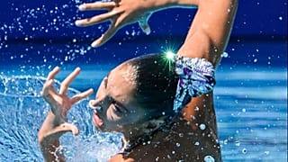Η Ελληνίδα πρωταθλήτρια της καλλιτεχνικής κολύμβησης Ευαγγελία Πλατανιώτη