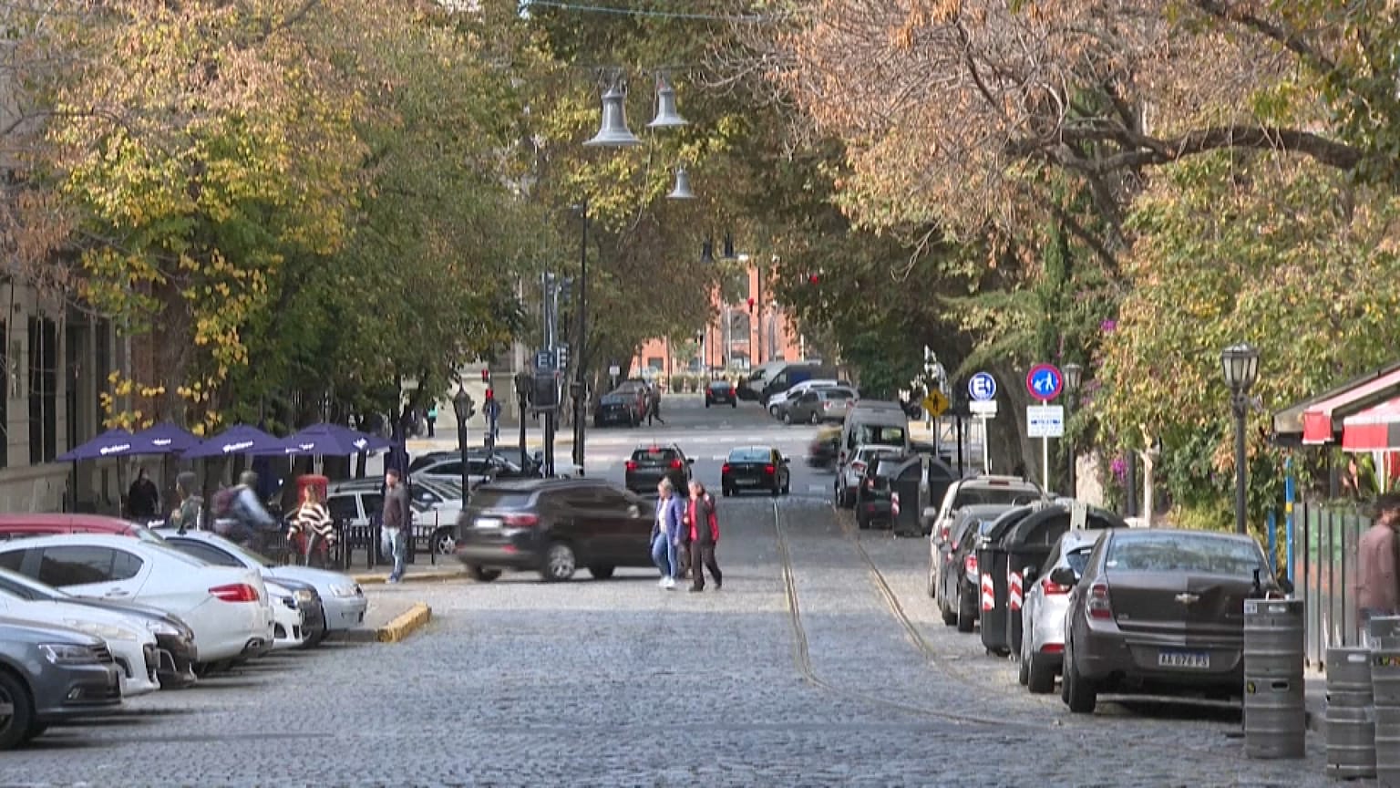 Barrio San Telmo en Buenos Aires, Argentina 