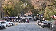 Barrio San Telmo en Buenos Aires, Argentina 