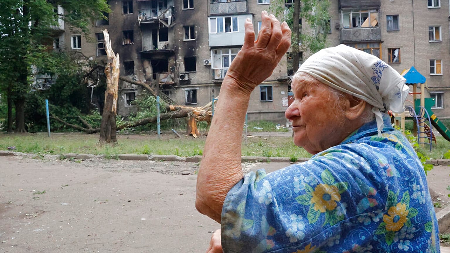 Distruzione. (Ucraina, 2022). 