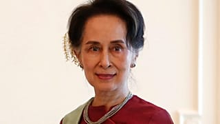 Myanmar'ın eski fiili lideri ve Dışişleri Bakanı Aung San Suu Çii