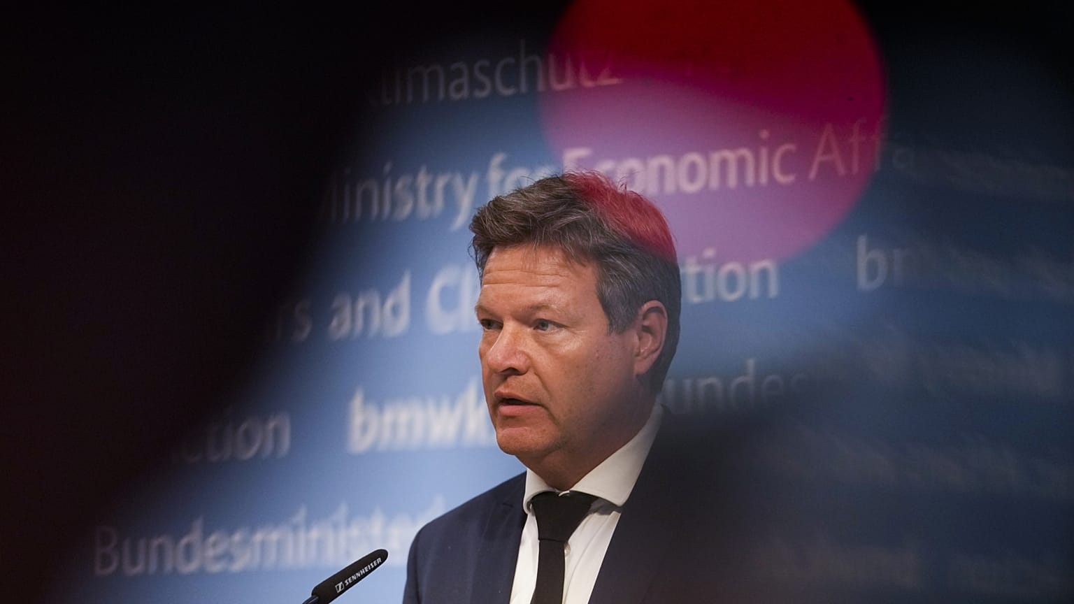 Il ministro dell'economia tedesco Robert Habeck