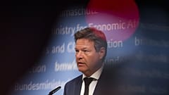Le ministre de l'Économie Robert Habeck lors d'une conférence de presse à Berlin, le 23/06/2022