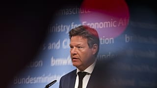 Robert Habeck német gazdasági miniszter Berlinben