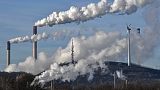 Szén- és szélerőmű egymás mellett Németországban