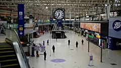 Bahnhof Waterloo in London