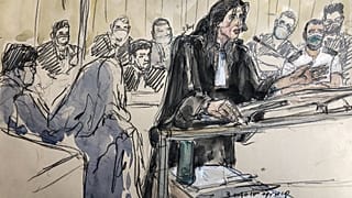 Me Olivia Ronen, avocate de Salah Abdeslam, plaide le 24 juin 2022 devant la cour d’assises spéciale au procès des attentats du 13 novembre 2015.