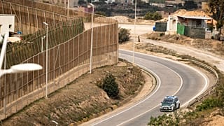 المنطقة الحدودية بجيب مليلة