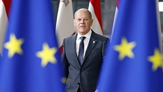 المستشار الألماني أولاف شولتس في المجلس الأوربي - بروكسل 24/06/2022