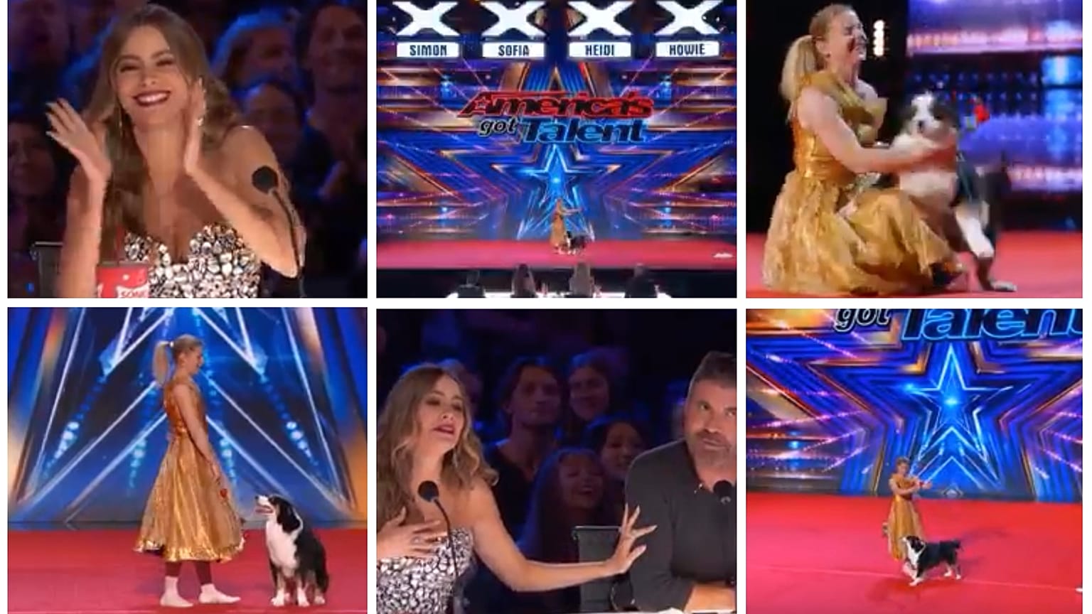Bérczes Christine Elisabeth az amerikai ki mit tudban nagy sikert aratott kutyájával