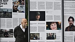 "The War Is Not Over" exhibition opened in Taras Shevchenko park in Kyiv 
