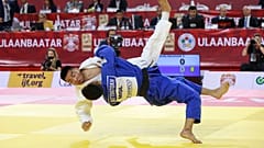 Erkhembayar Battogtokh projeta Sod-Erdene Gunjinlkham na final de -66kg