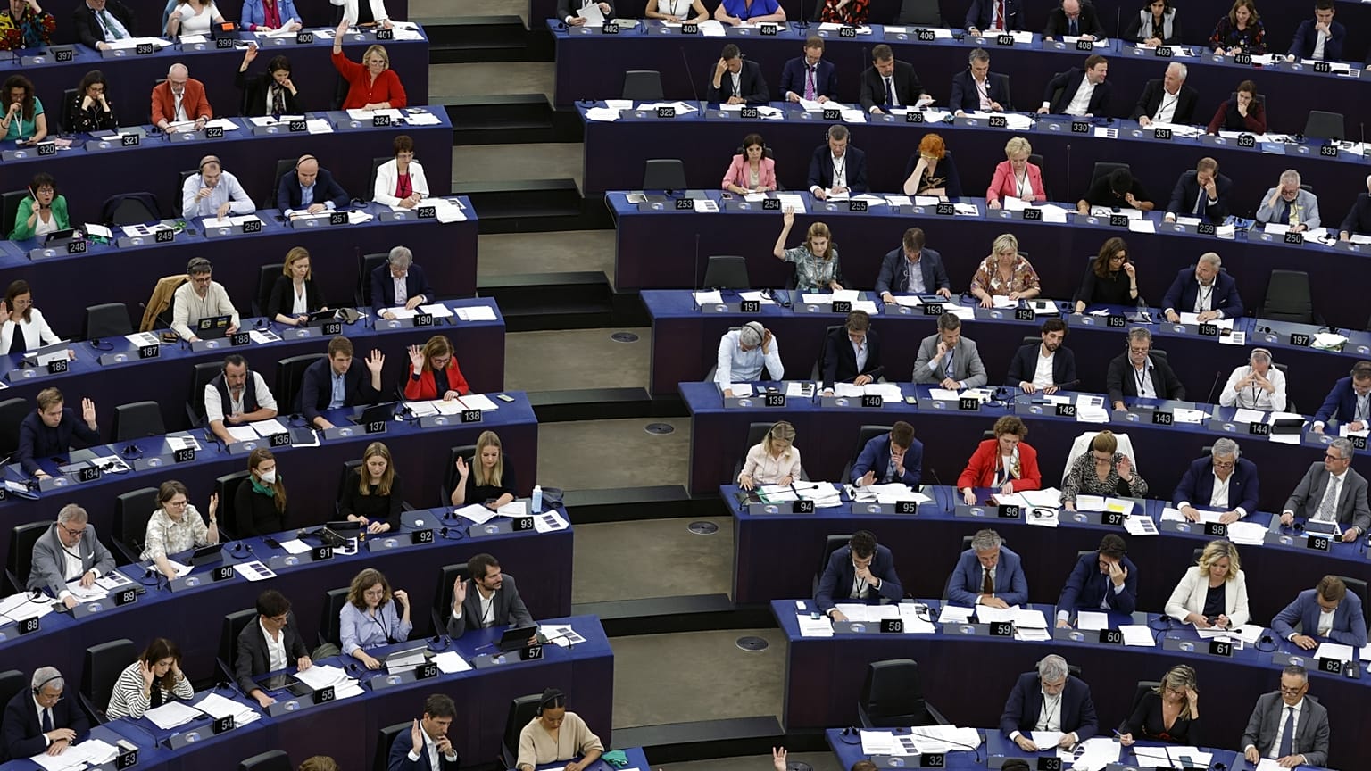 Szavazás az Európai Parlamentben