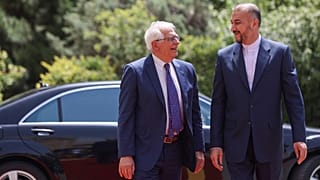 وزير الخارجية الإيراني حسين أمير عبد اللهيان يلتقي منسق السياسة الخارجية بالاتحاد الأوروبي جوزيب بوريل في طهران