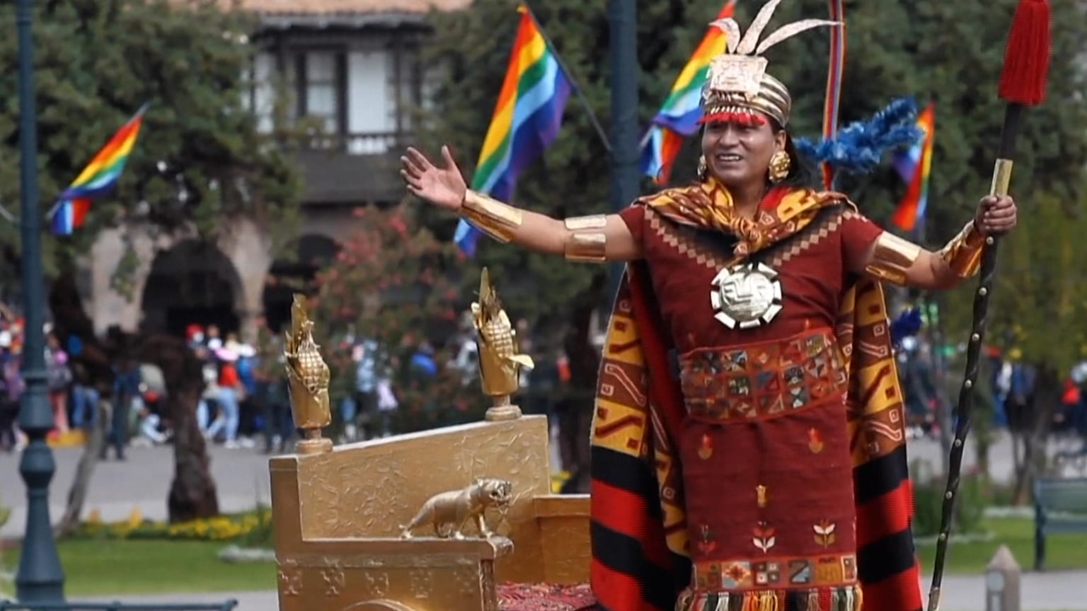 Ancestral Inca festival to the Sun God