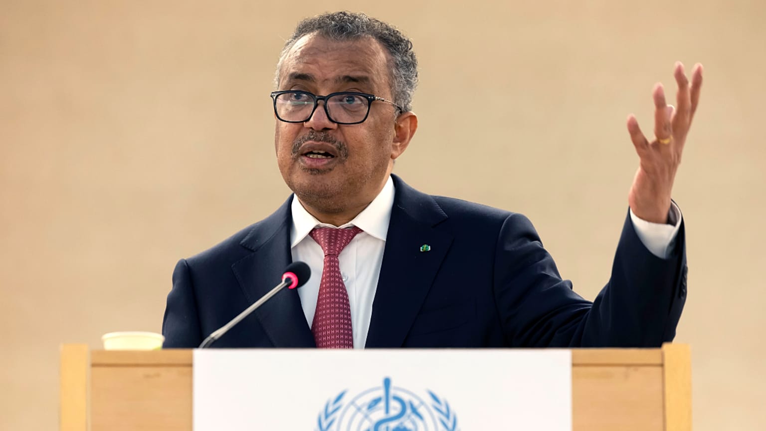 المدير العام امنظمة الصحة العالمية تيدروس أدهانوم جيبريسوس