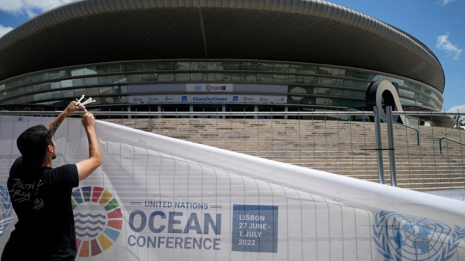 Tudo a postos para a Conferência dos Oceanos da ONU, em Lisboa