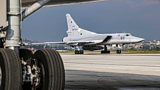 Российский Ту-22М3 в Хмеймиме