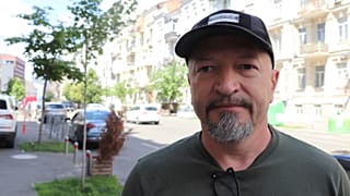 Vadim Prokopiev speaks to Euronews in Kyiv