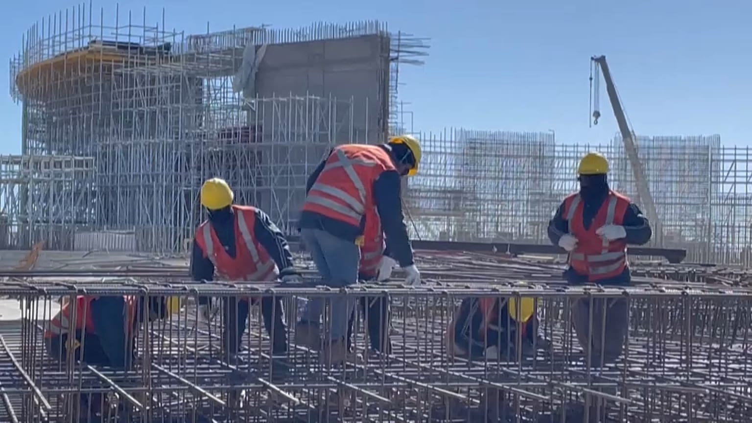 Construcción del ELT en el desierto de Atacama, Chile