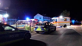The knife attack took place at a shelter in Kressbronn, on Lake Constance.