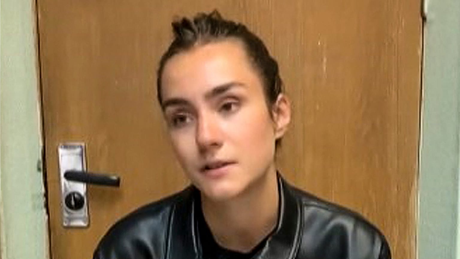 An undated screengrab of a video featuring Sofia Sapega, Russian citizen sentenced to six years in prison in Belarus