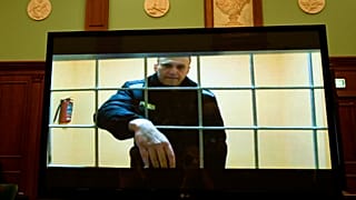 Российский оппозиционер Алексей Навальный