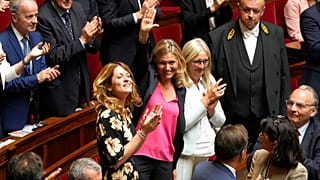 Yaël Braun-Pivet élue présidente de l'Assemblée nationale, Paris, le 28/06/2022