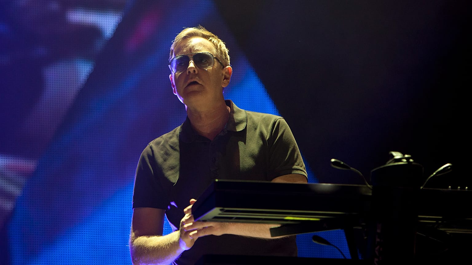 Andy Fletcher 2014-ben