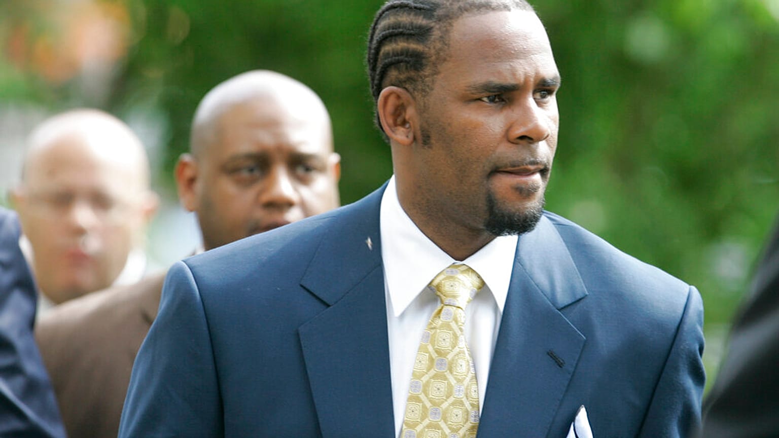 Американский певец и продюсер R Kelly 