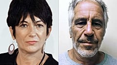 Jeffrey Epstein'e yardım etmekten suçlu bulunan Ghislaine Maxwell (solda), 20 yıl hapis cezası aldı