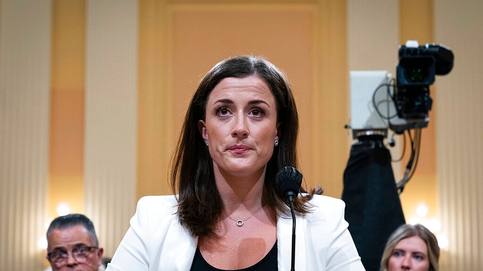 Trump'ın Beyaz Saray'da özel kalemliğini yapan Mark Meadows'un yardımcısı Cassidy Hutchinson