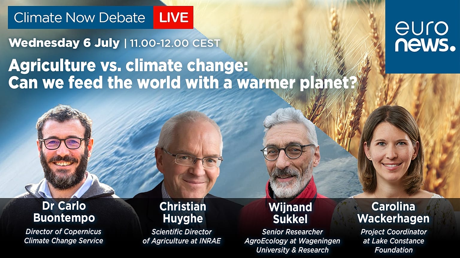 Agriculture vs. climate change: Can we feed the world with a warmer planet?