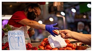 إحدى الأسواق في مدريد