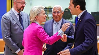 Kiril Petrow am vergangenen Freitag in Brüssel beim EU-Gipfel 