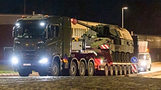 Un tank PZH 2000 (in Germania, recente) 