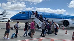 Auf dem Flughafen Lyon St Exupery