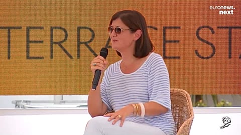 Agathe Bousquet, President of PR agency Publicis France 