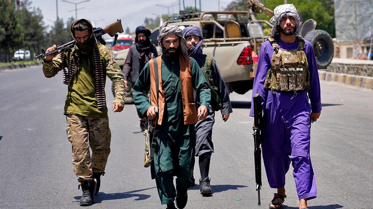 Taliban savaşçıları, 18 Haziran 2022