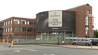 Fábrica belga-suiza Barry Callebaut, en Bélgica