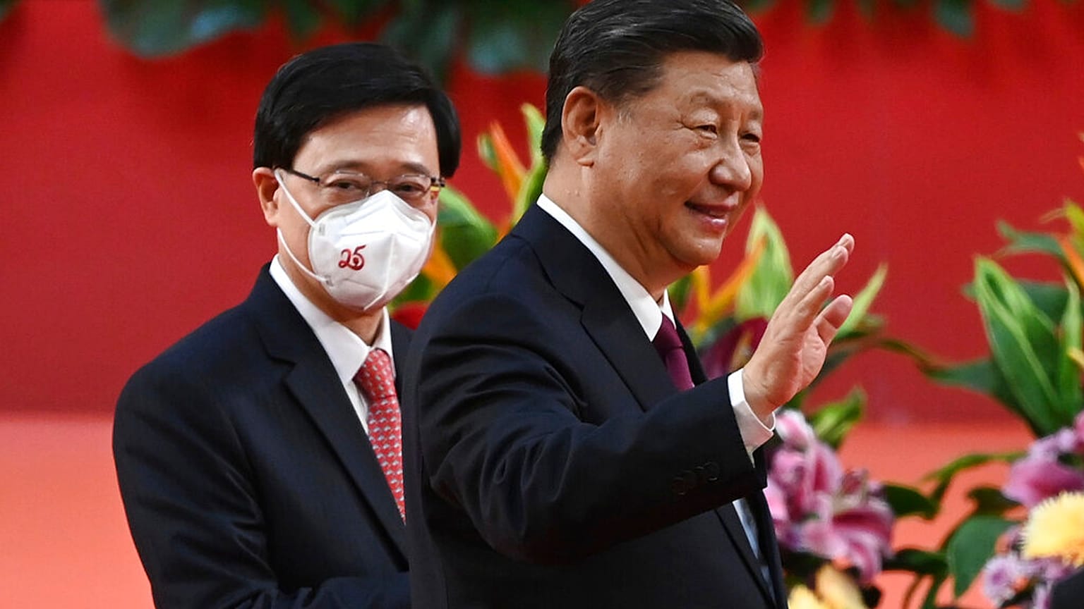 Presidente chinês, Xi Jinping, em Hong Kong